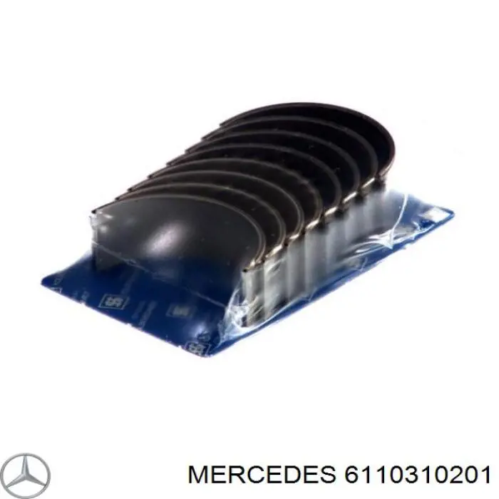 Wał korbowy silnika 6110310201 Mercedes