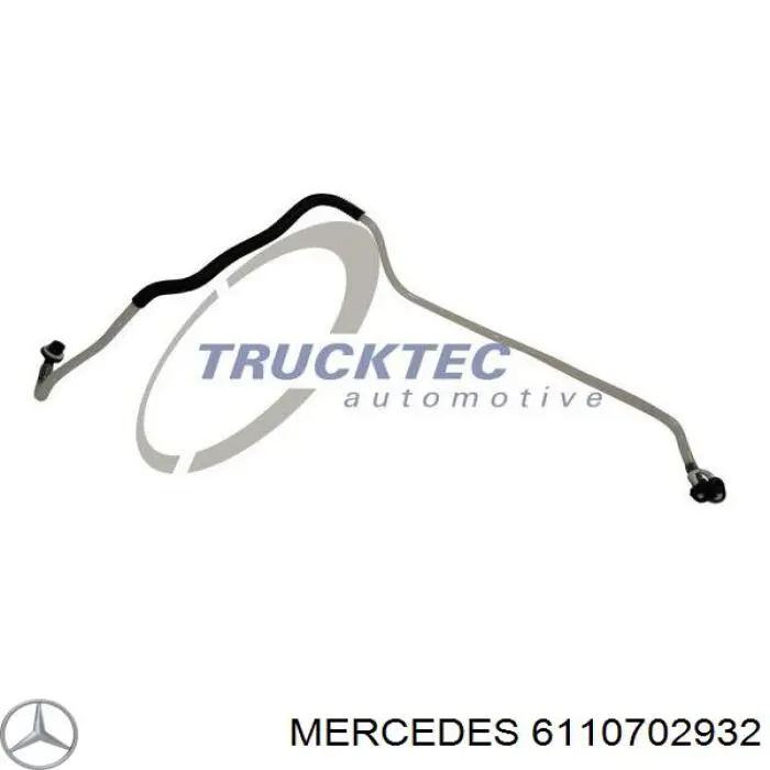 Rurka paliwa, od pompy wtryskowej do listwy paliwowej Mercedes 6110702932 cena, od 23,81 USD
