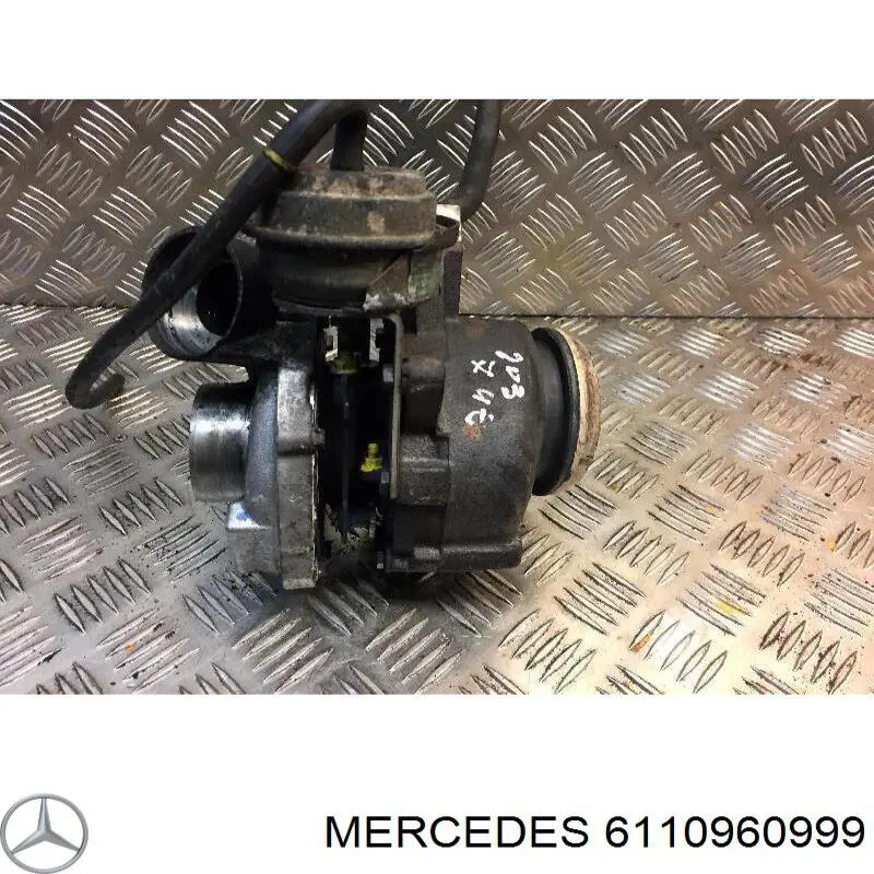 Turbina Mercedes 6110960999 cena, od 153,23 USD