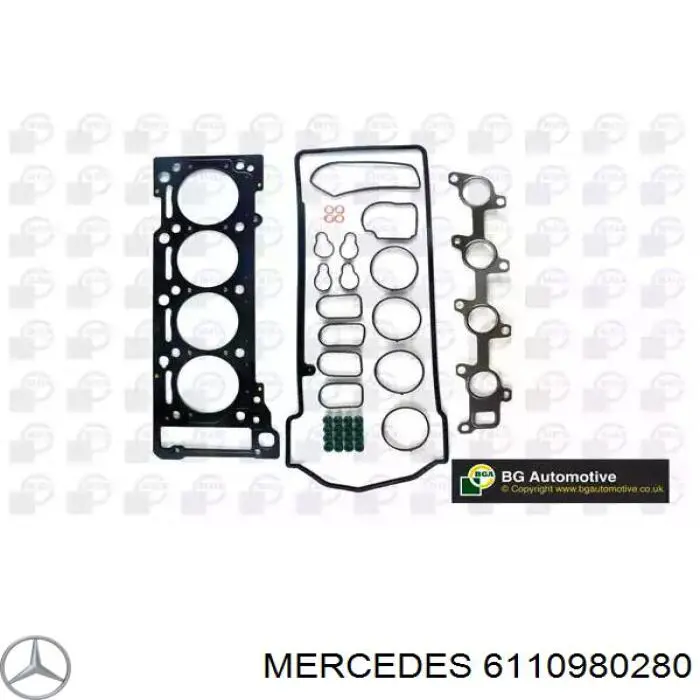 Uszczelka kolektora ssącego górna do Mercedes Vito (639)