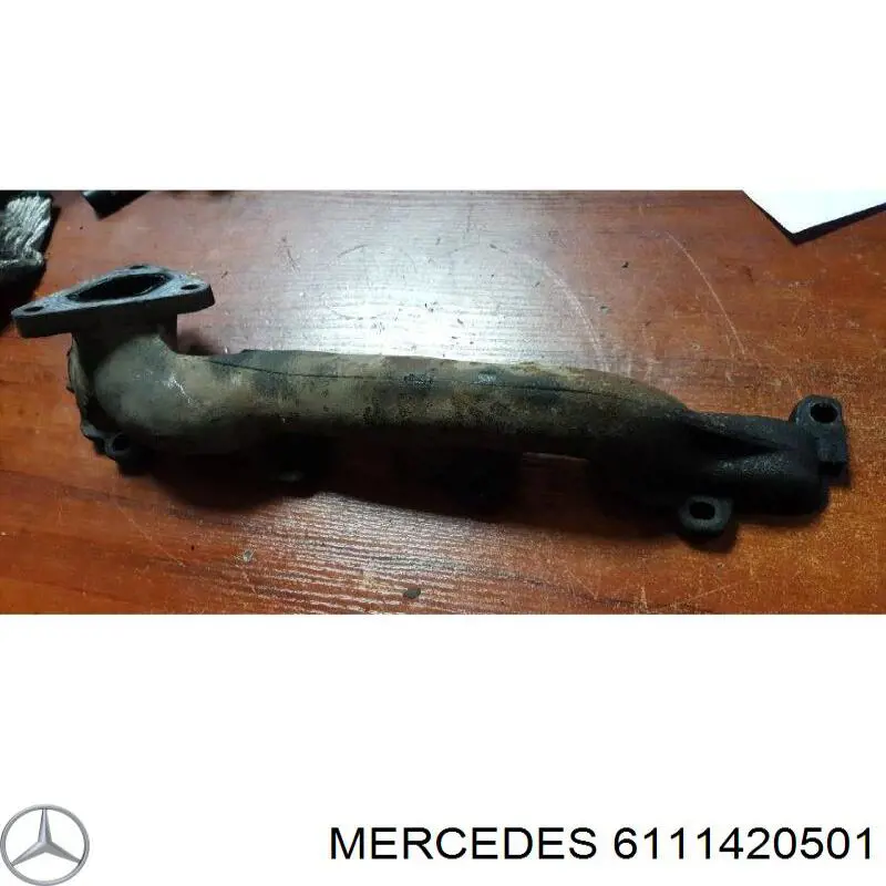 Do koszyka A646142030107 Mercedes Kolektor wydechowy