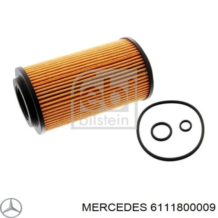 6111800009 Mercedes Filtr oleju
