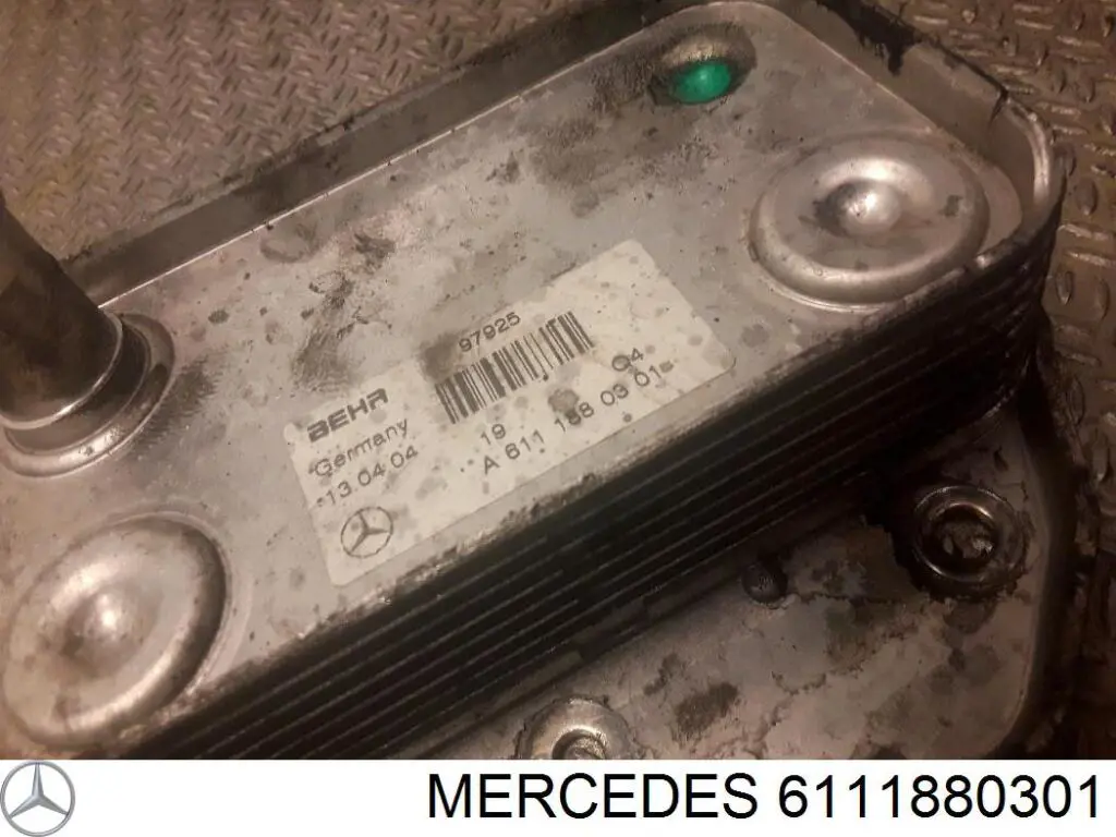Chłodnica oleju Mercedes 6111880301 cena, od 41,90 USD