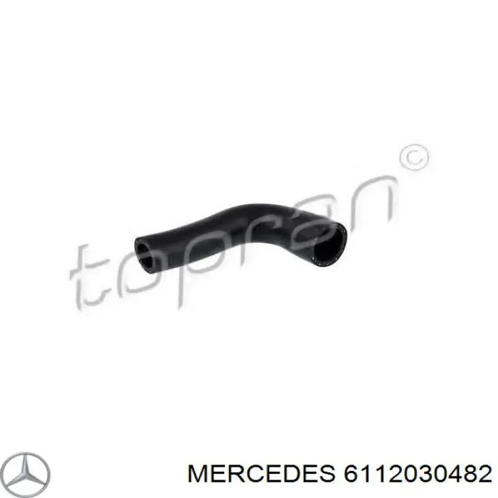 6112030482 Mercedes Przewód (króciec) pompy wodnej odbiorczy
