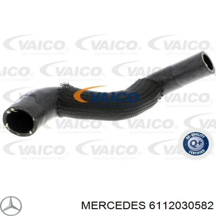 Przewód (króciec) układu chłodzenia Mercedes 6112030582 cena, od 10,14 USD