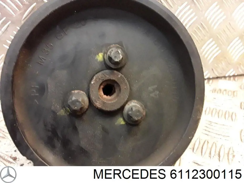 6112300115 Mercedes koło pasowe pompy wspomagania hydraulicznego