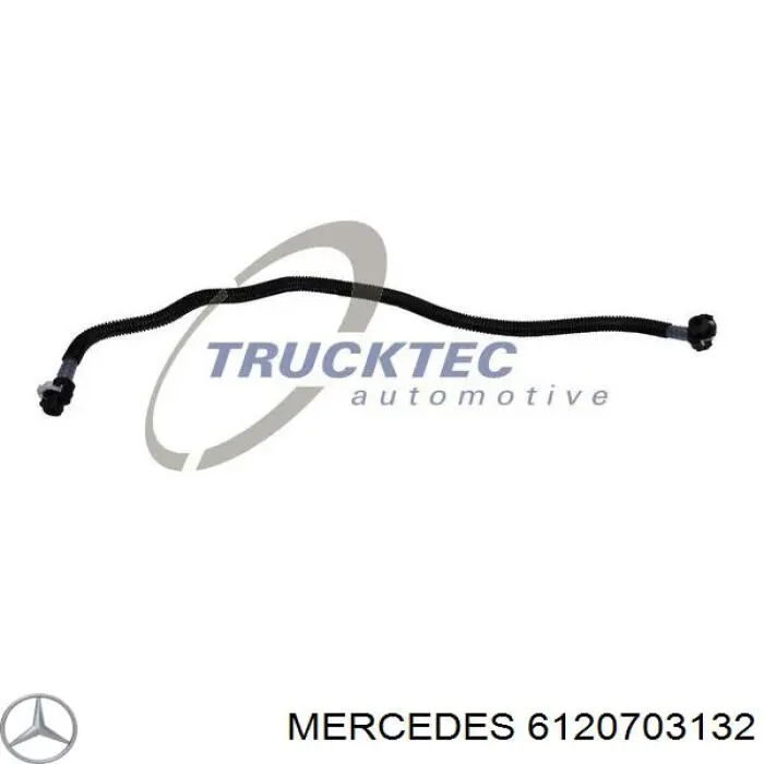 Rurka paliwa, od filtra do pompy Mercedes 6120703132 cena, od 22,95 USD