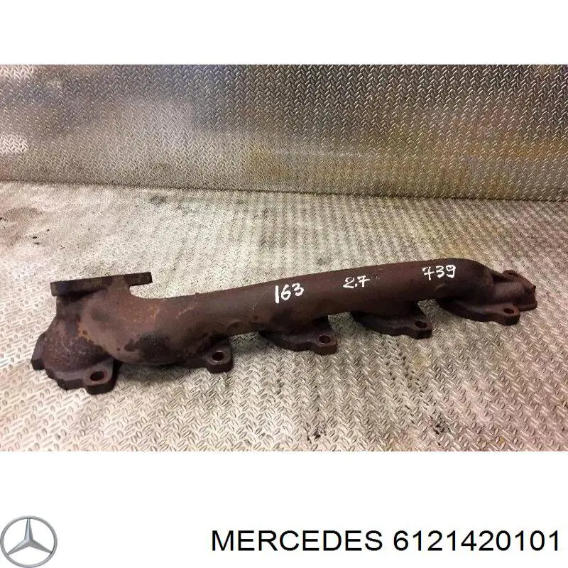 Kolektor wydechowy do Mercedes Sprinter I 2-t 901, 902