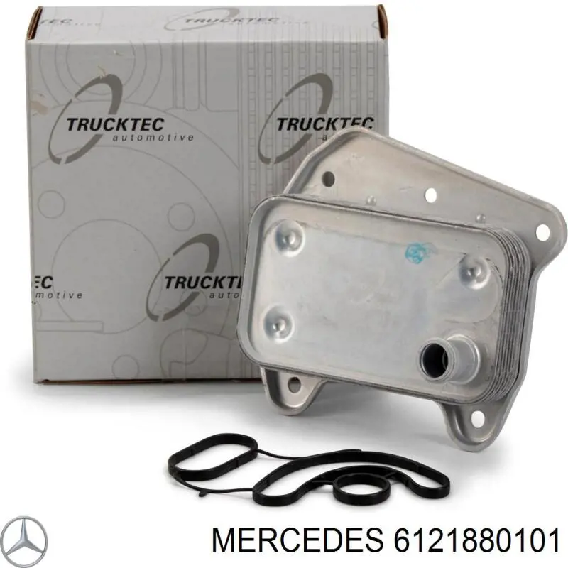 Chłodnica oleju Mercedes 6121880101 cena, od 41,93 USD