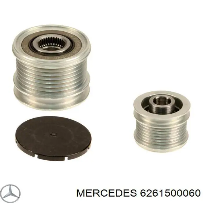 6261500060 Mercedes koło pasowe alternatora