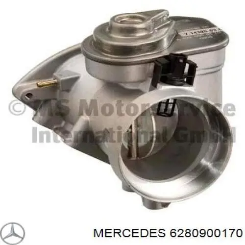 Przepustnica, komplet Mercedes 6280900170 cena, od 502,24 USD