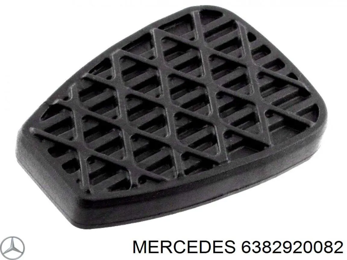 Do koszyka 6382920082 Mercedes Nakładka na pedał sprzęgła