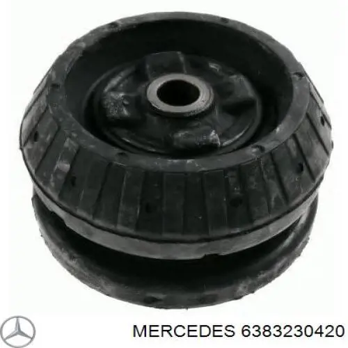 Poduszka amortyzatora przedniego Mercedes 6383230420 cena, od 26,44 USD