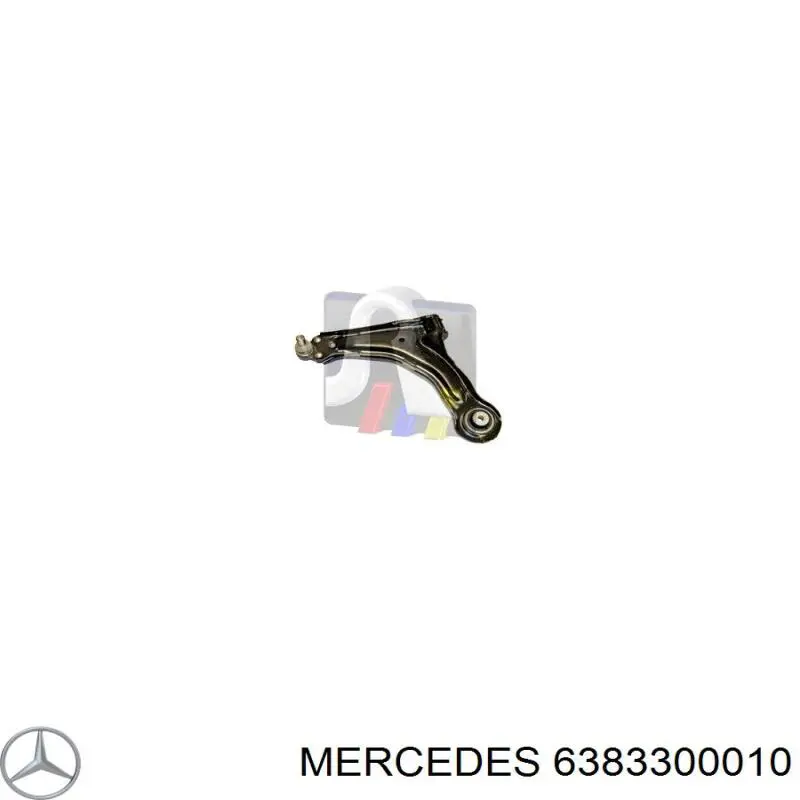 Wahacz zawieszenia przedniego dolny lewy Mercedes 6383300010 cena, od 83,43 USD