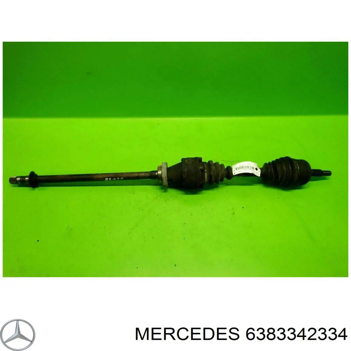 Półoś napędowa przednia Mercedes 6383342334 cena, od 133,32 USD