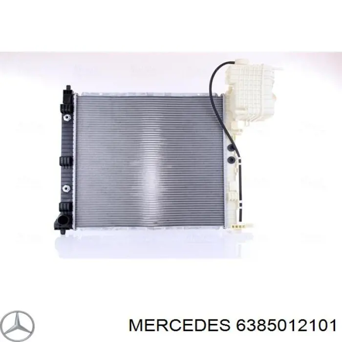 Chłodnica silnika Mercedes 6385012101 cena, od 250,71 USD