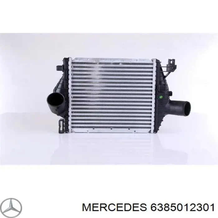 Do koszyka 6385012301 Mercedes Chłodnica intercoolera