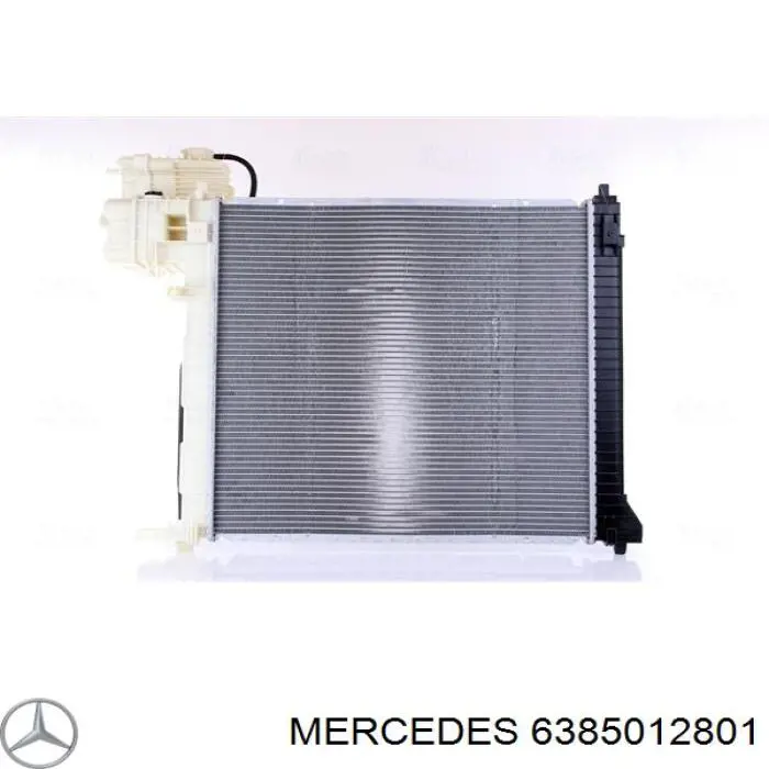 Chłodnica silnika Mercedes 6385012801 cena, od 255,38 USD