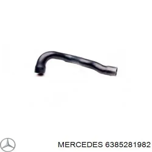 6385281982 Mercedes Przewód (króciec) intercoolera