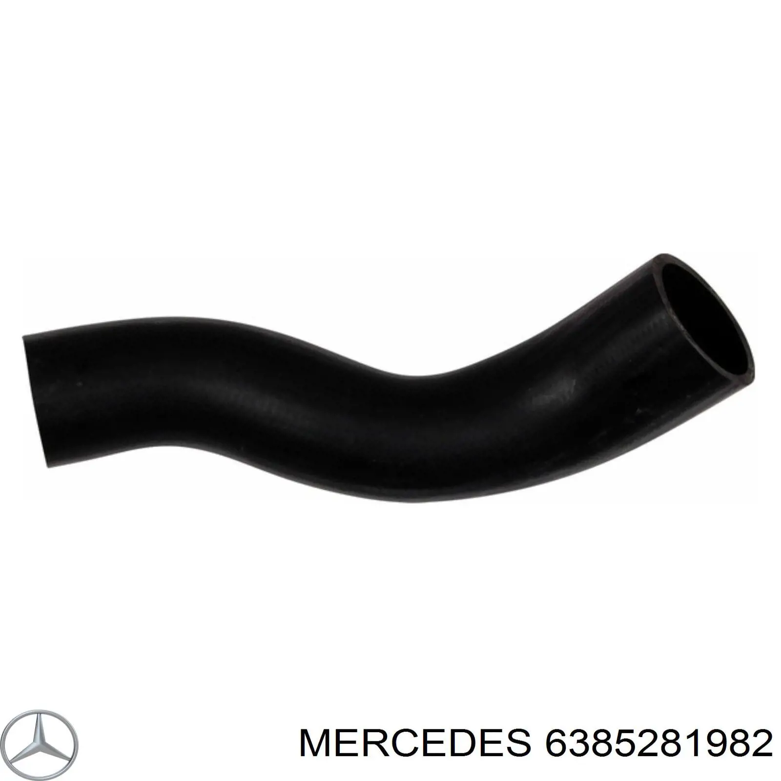 Do koszyka 6385281982 Mercedes Przewód (króciec) intercoolera