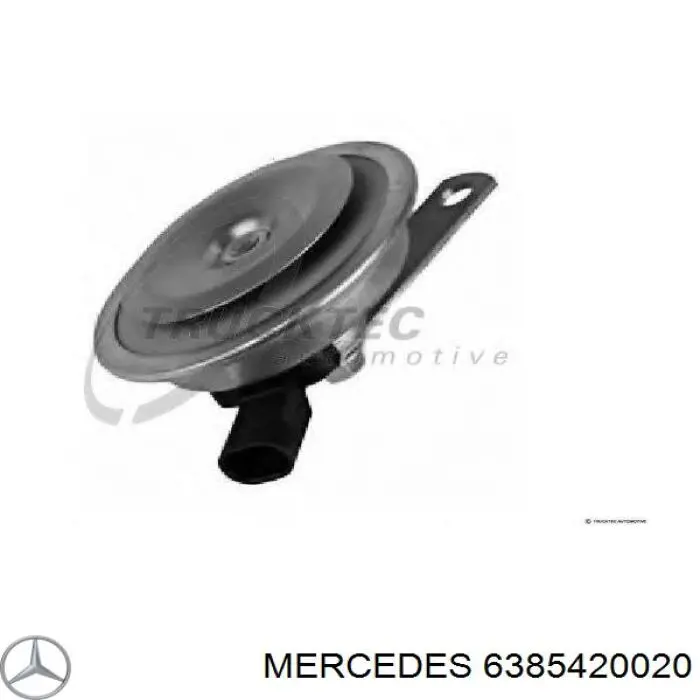 6385420020 Mercedes Sygnał dźwiękowy (klakson)