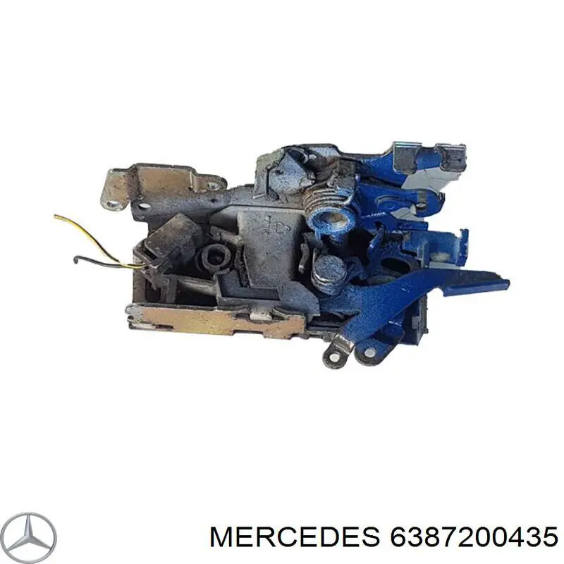6387200435 Mercedes Zamek drzwi przednich lewych
