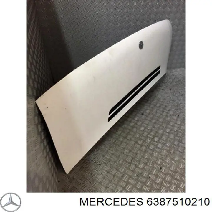Do koszyka 6387510210 Mercedes Maska silnika