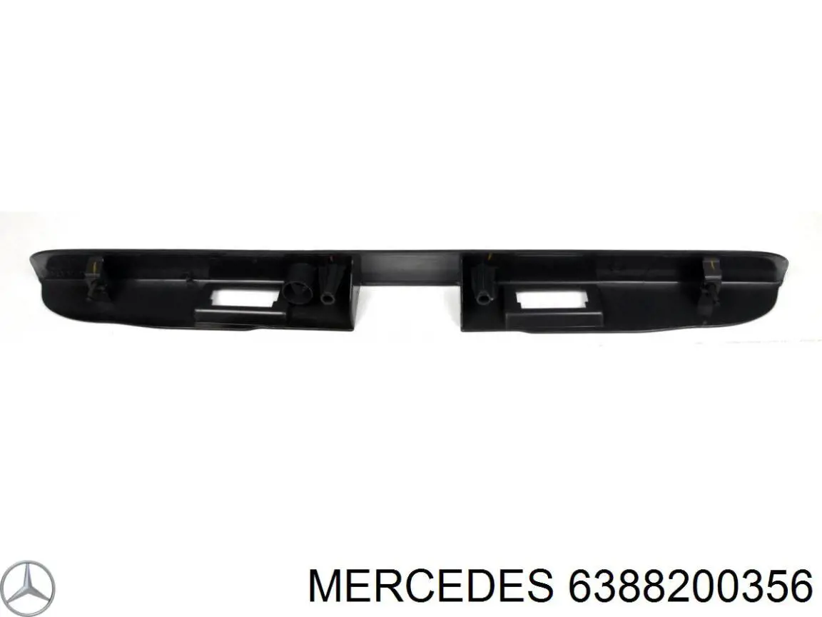 Lampa oświetlenia tylnej tablicy rejestracyjnej Mercedes 6388200356 cena, od 17,08 USD