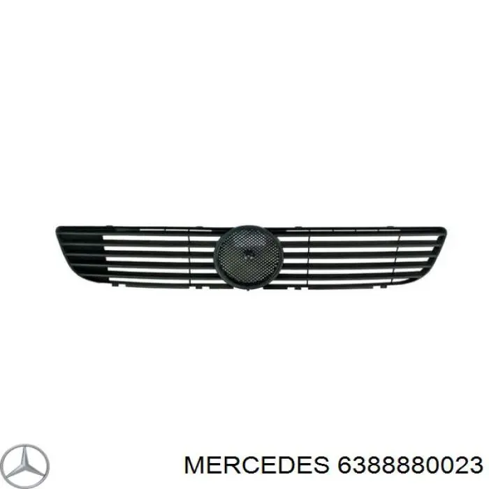 Do koszyka 6388880023 Mercedes Atrapa chłodnicy