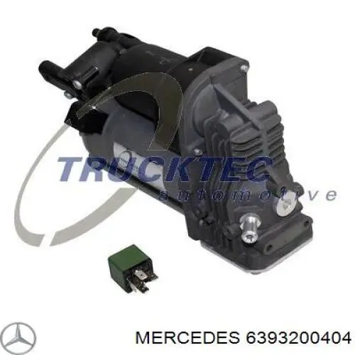 Kompresor zawieszenia pneumatycznego Mercedes 6393200404 cena, od 298,63 USD