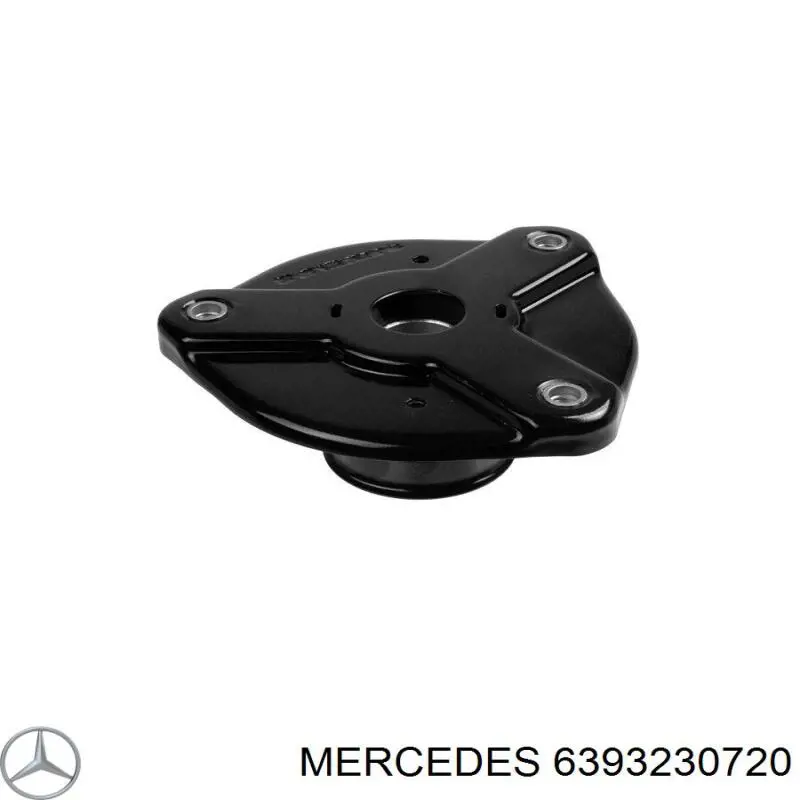 Do koszyka 6393230720 Mercedes Poduszka amortyzatora przedniego