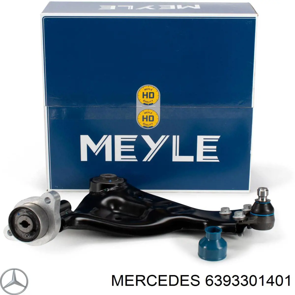 Do koszyka 6393301401 Mercedes Wahacz zawieszenia przedniego dolny lewy
