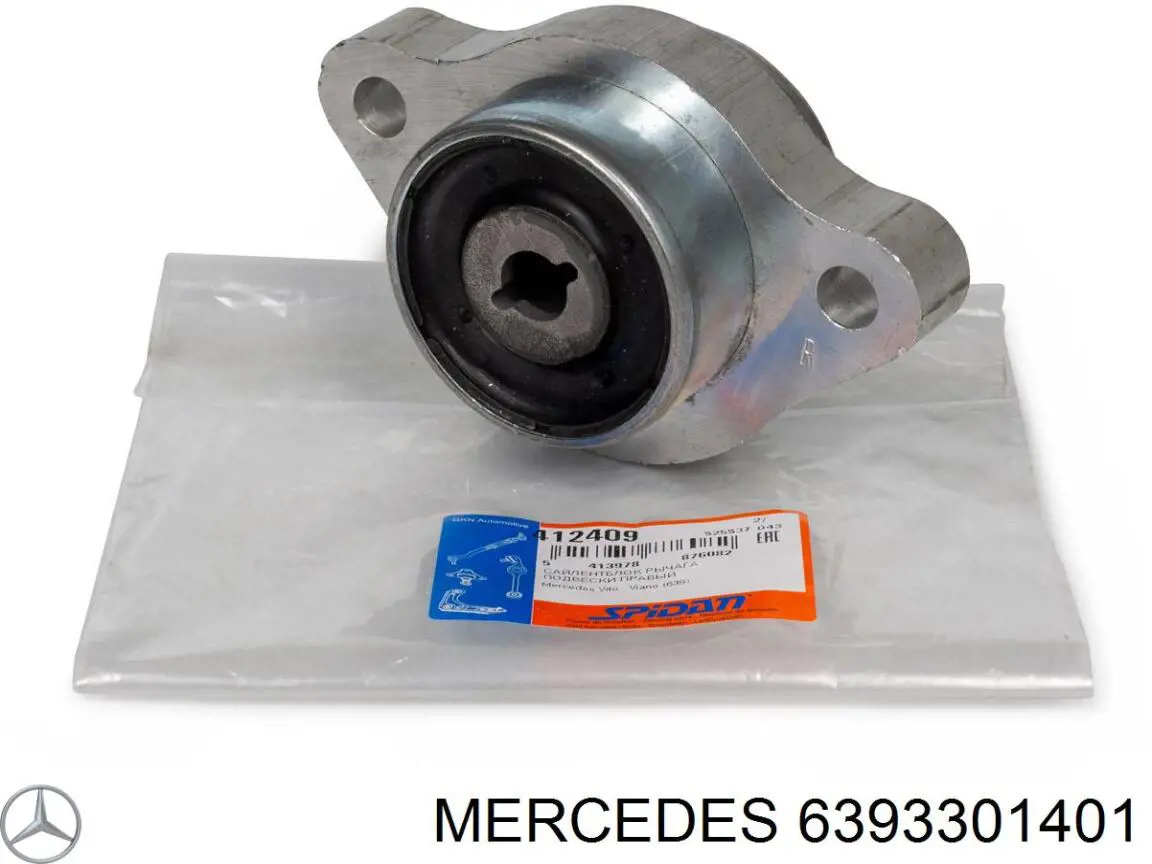 Wahacz zawieszenia przedniego dolny lewy Mercedes 6393301401 cena, od 109,13 USD