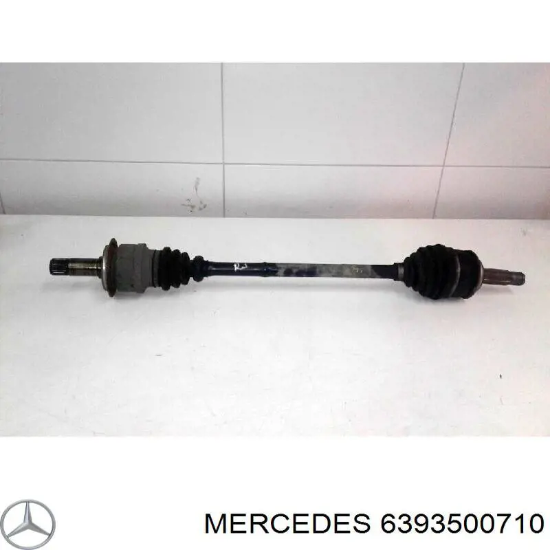 Półoś tylna Mercedes 6393500710 cena, od 146,59 USD