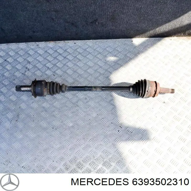 Do koszyka 6393502310 Mercedes Przegub homokinetyczny zewnętrzny tylny