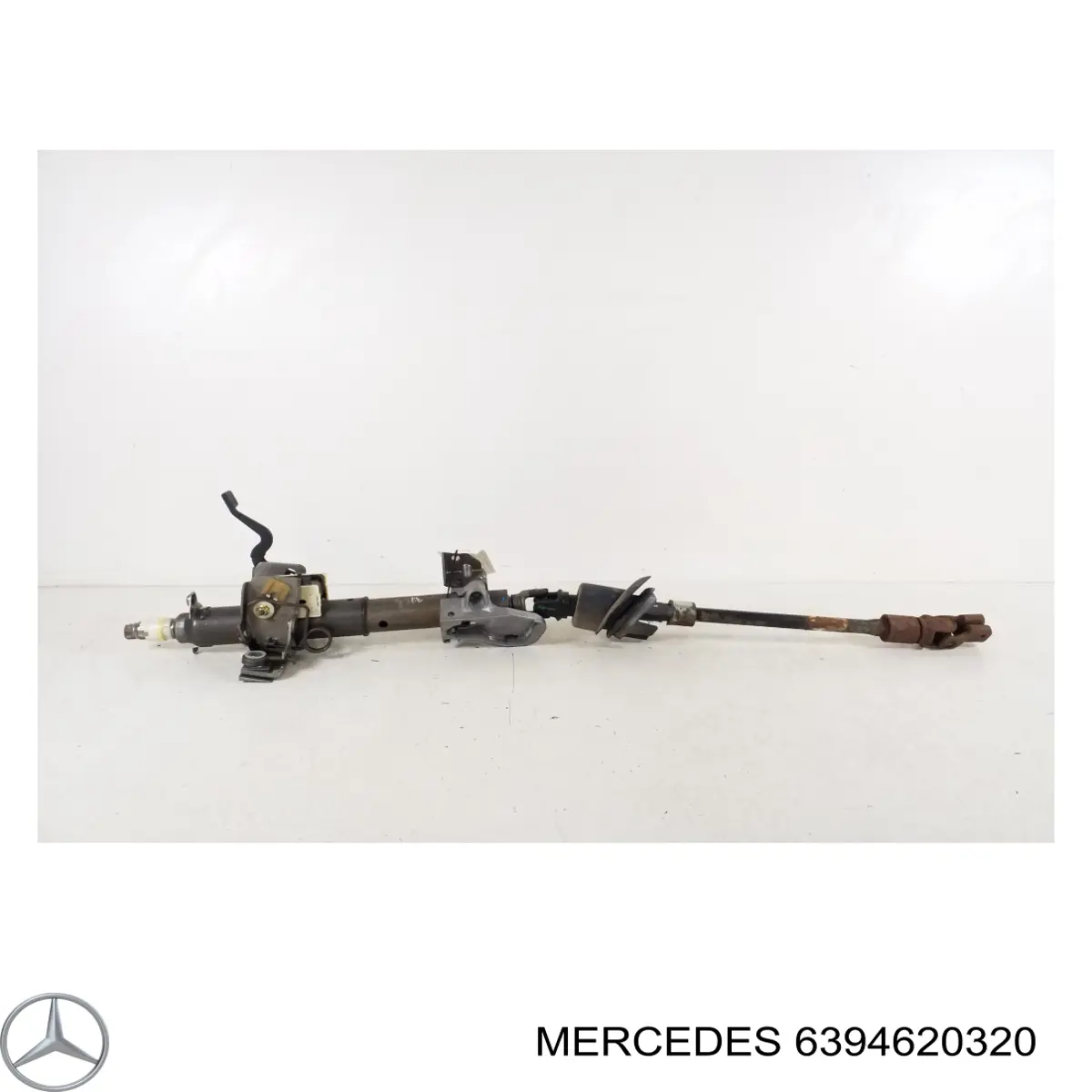 Do koszyka 6394620320 Mercedes Kolumna (wał) kierownicza (kierownicy)