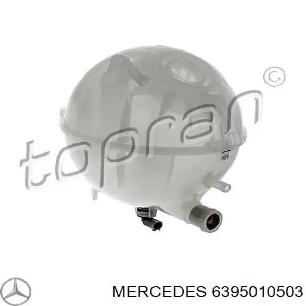Zbiorniczek wyrównawczy układu chłodzenia Mercedes 6395010503 cena, od 53,90 USD