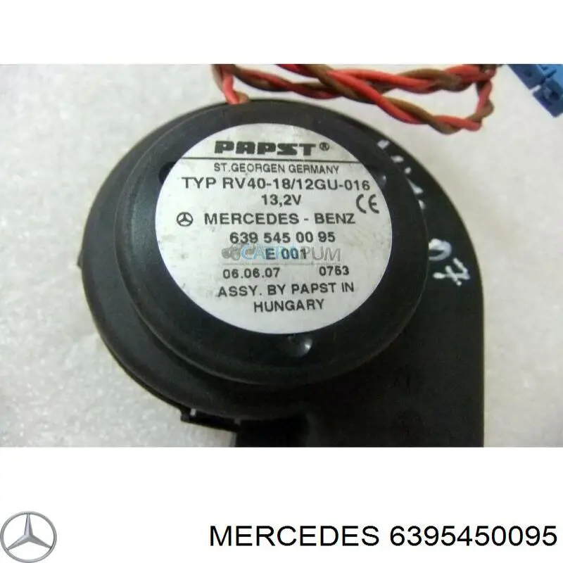 Wentylator skrzynki bezpieczników Mercedes 6395450095 cena, od 131,78 USD