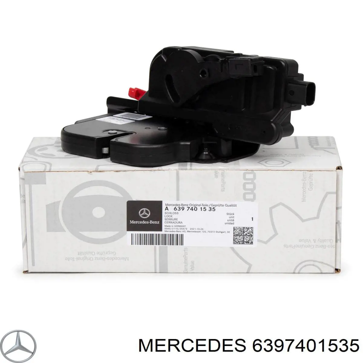 6397401535 Mercedes Zamek klapy bagażnika (3/5 drzwi tylnych)