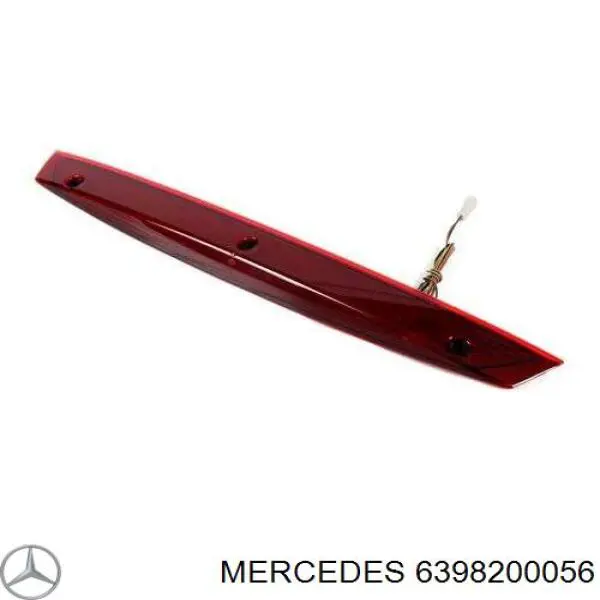 Lampa stop tylna dodatkowa Mercedes 6398200056 cena, od 65,98 USD
