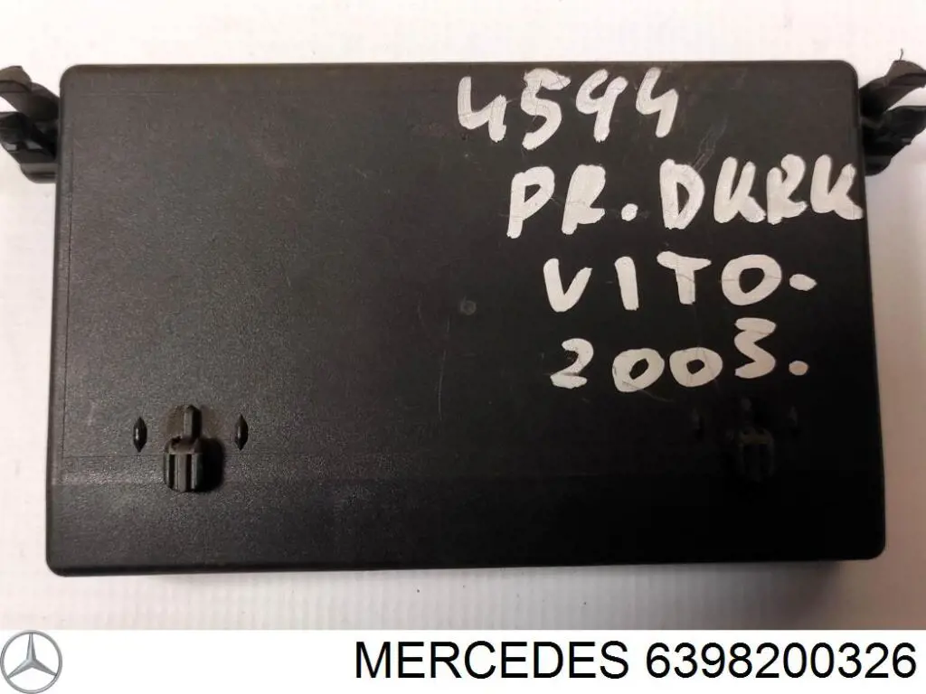 6398200326 Mercedes Blok komfortu przednich drzwi