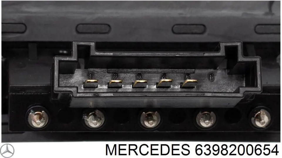 6398200654 Mercedes Czujnik zamykania drzwi (wyłącznik krańcowy), na drzwiach przesuwnych