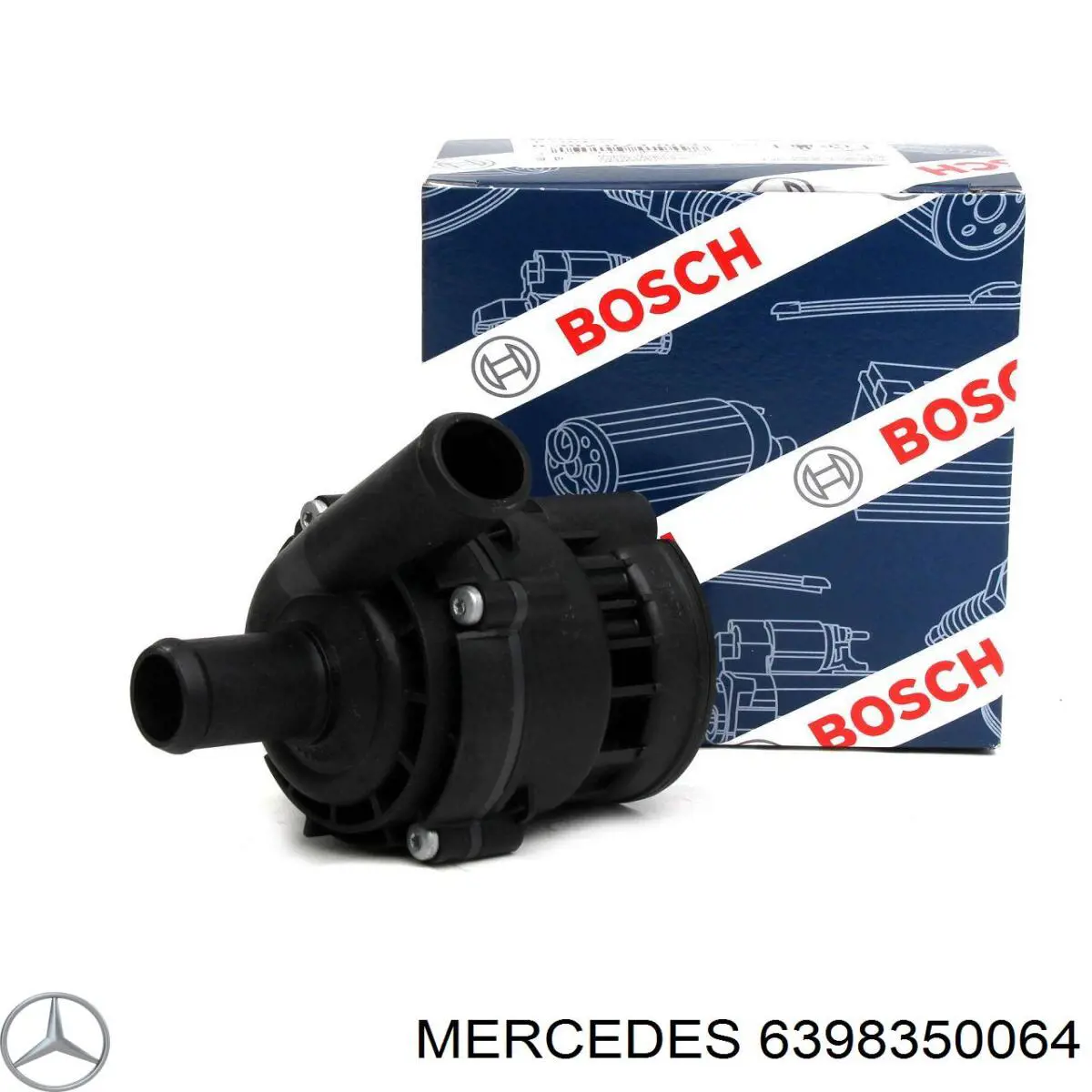 Pompa chłodzenia wodą, dodatkowa elektryczna Mercedes 6398350064 cena, od 59,62 USD