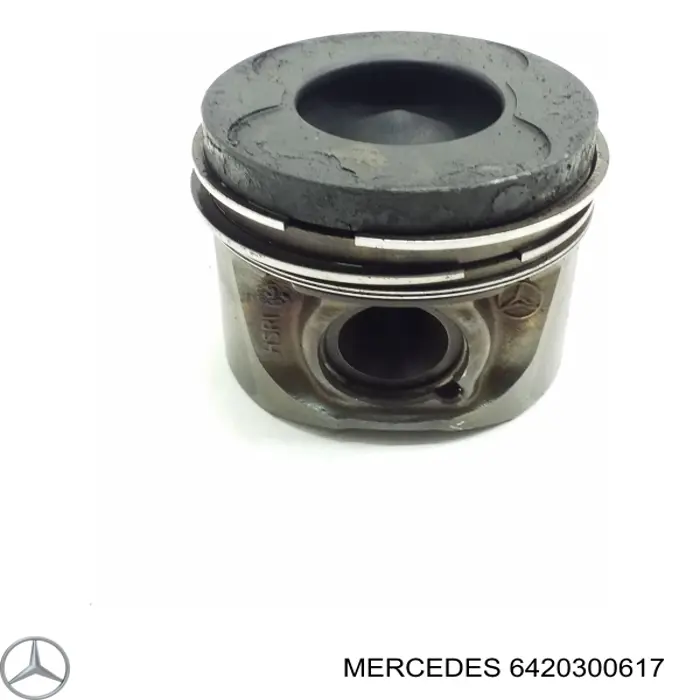Do koszyka 6420300617 Mercedes Tłok, komplet do jednego cylindru, STD