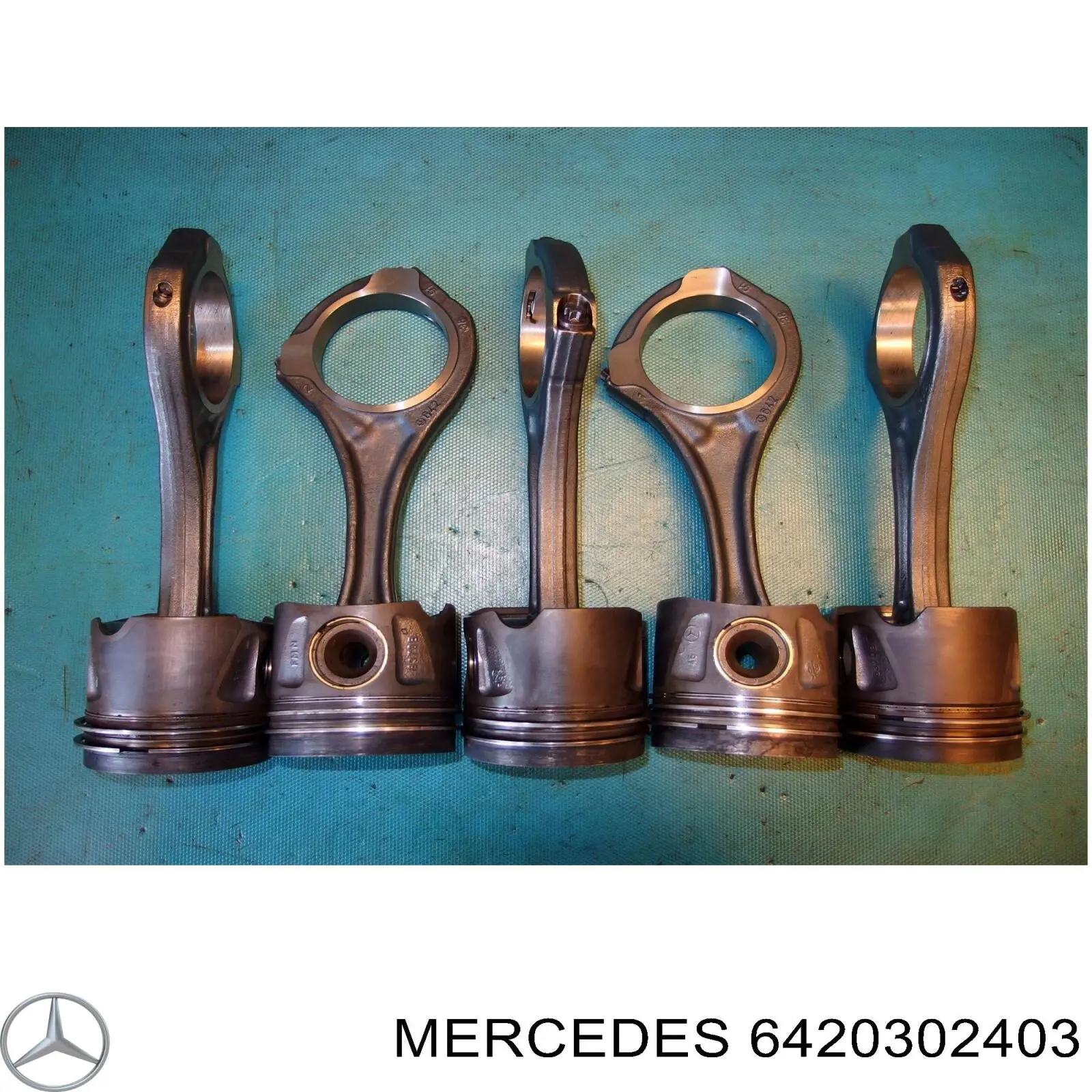 Koło pasowe wału korbowego A6420301703 Mercedes