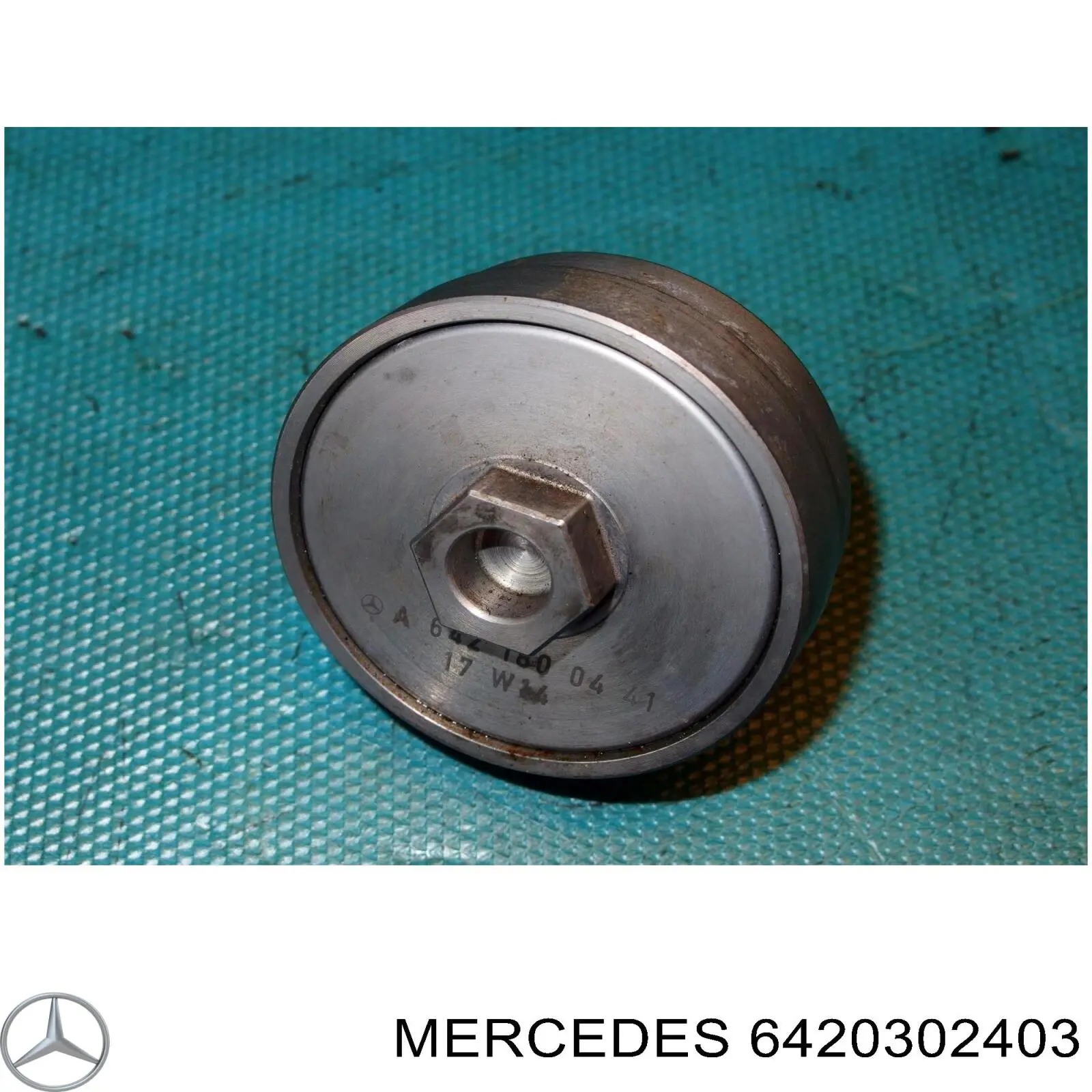 Koło pasowe wału korbowego Mercedes A6420301703 cena, od 688,57 USD