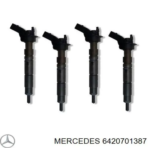 Wtryskiwacz paliwa Mercedes 6420701387 cena, od 93,64 USD