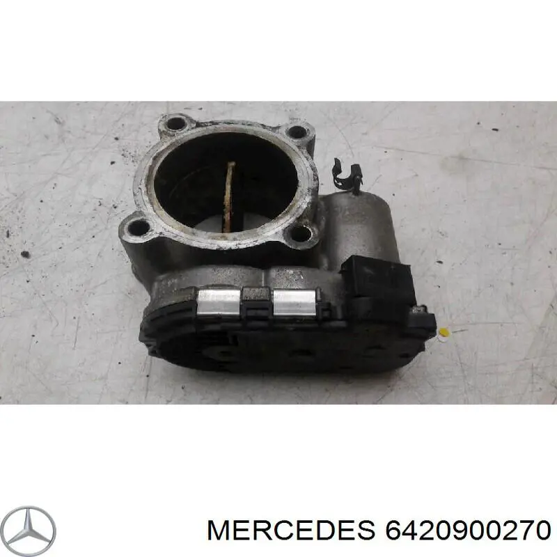 Do koszyka 6420900270 Mercedes Przepustnica, komplet