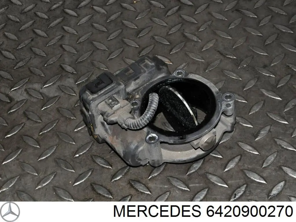 Przepustnica, komplet Mercedes 6420900270 cena, od 90,24 USD