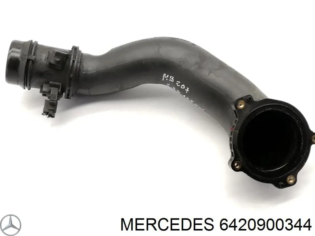 Króciec powietrza, przepustnicy Mercedes 6420900344 cena, od 28,94 USD